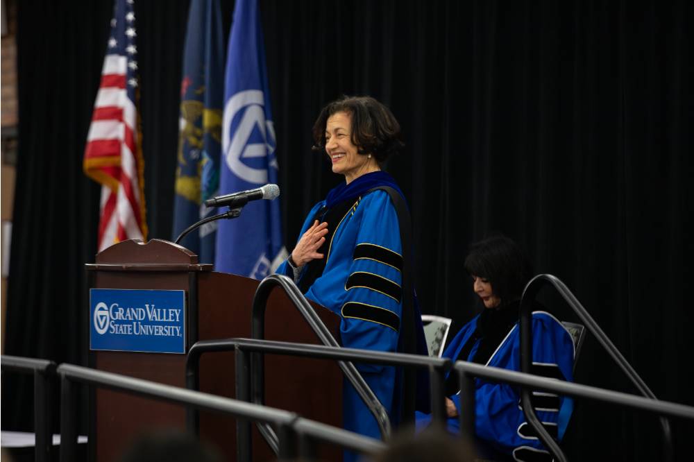 Provost Mili speaking